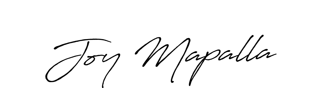 Also we have Joy Mapalla name is the best signature style. Create professional handwritten signature collection using Antro_Vectra_Bolder autograph style. Joy Mapalla signature style 7 images and pictures png