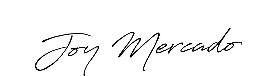 Design your own signature with our free online signature maker. With this signature software, you can create a handwritten (Antro_Vectra_Bolder) signature for name Joy Mercado. Joy Mercado signature style 7 images and pictures png