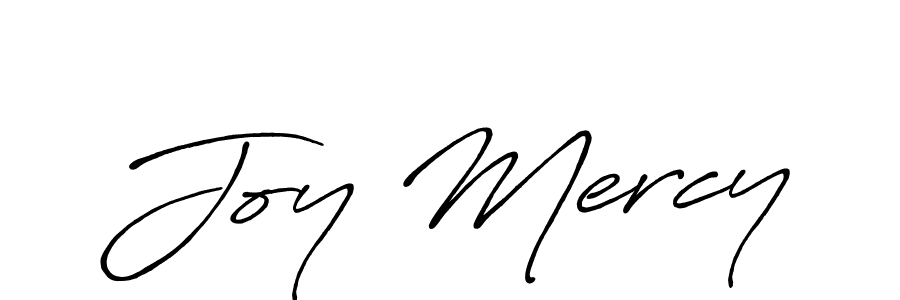 Also we have Joy Mercy name is the best signature style. Create professional handwritten signature collection using Antro_Vectra_Bolder autograph style. Joy Mercy signature style 7 images and pictures png
