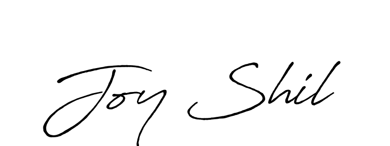 Once you've used our free online signature maker to create your best signature Antro_Vectra_Bolder style, it's time to enjoy all of the benefits that Joy Shil name signing documents. Joy Shil signature style 7 images and pictures png