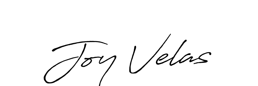 Also we have Joy Velas name is the best signature style. Create professional handwritten signature collection using Antro_Vectra_Bolder autograph style. Joy Velas signature style 7 images and pictures png