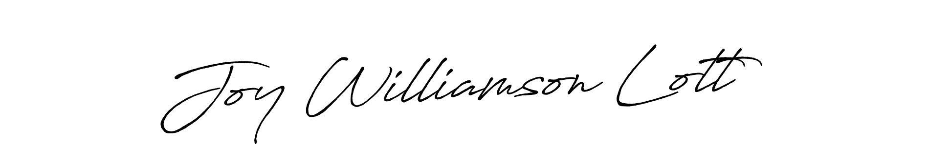 Design your own signature with our free online signature maker. With this signature software, you can create a handwritten (Antro_Vectra_Bolder) signature for name Joy Williamson Lott. Joy Williamson Lott signature style 7 images and pictures png