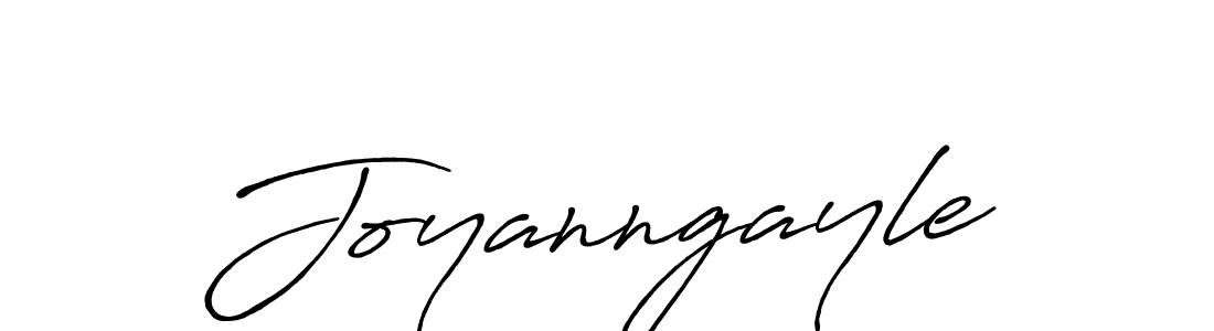Joyanngayle stylish signature style. Best Handwritten Sign (Antro_Vectra_Bolder) for my name. Handwritten Signature Collection Ideas for my name Joyanngayle. Joyanngayle signature style 7 images and pictures png