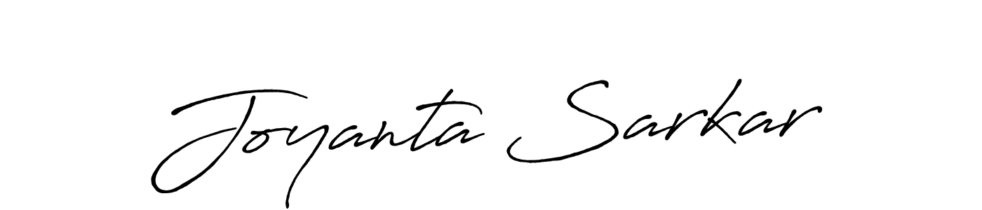 How to make Joyanta Sarkar name signature. Use Antro_Vectra_Bolder style for creating short signs online. This is the latest handwritten sign. Joyanta Sarkar signature style 7 images and pictures png