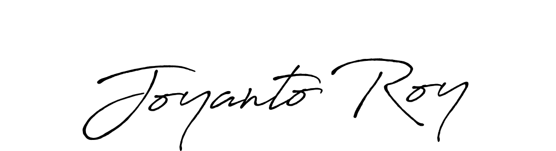 Similarly Antro_Vectra_Bolder is the best handwritten signature design. Signature creator online .You can use it as an online autograph creator for name Joyanto Roy. Joyanto Roy signature style 7 images and pictures png
