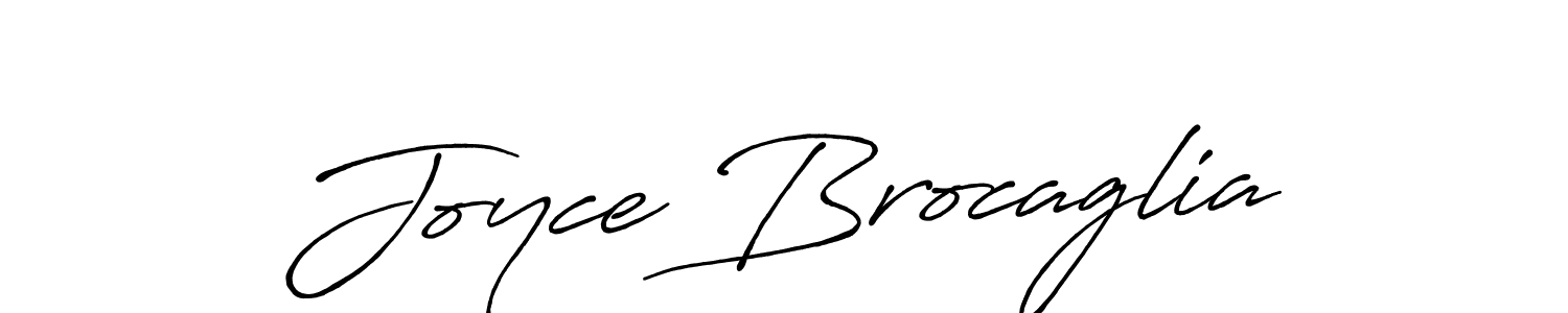 Also You can easily find your signature by using the search form. We will create Joyce Brocaglia name handwritten signature images for you free of cost using Antro_Vectra_Bolder sign style. Joyce Brocaglia signature style 7 images and pictures png