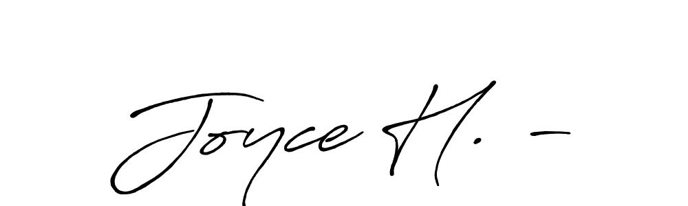 Here are the top 10 professional signature styles for the name Joyce H. -. These are the best autograph styles you can use for your name. Joyce H. - signature style 7 images and pictures png