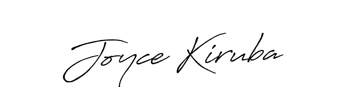 You can use this online signature creator to create a handwritten signature for the name Joyce Kiruba. This is the best online autograph maker. Joyce Kiruba signature style 7 images and pictures png