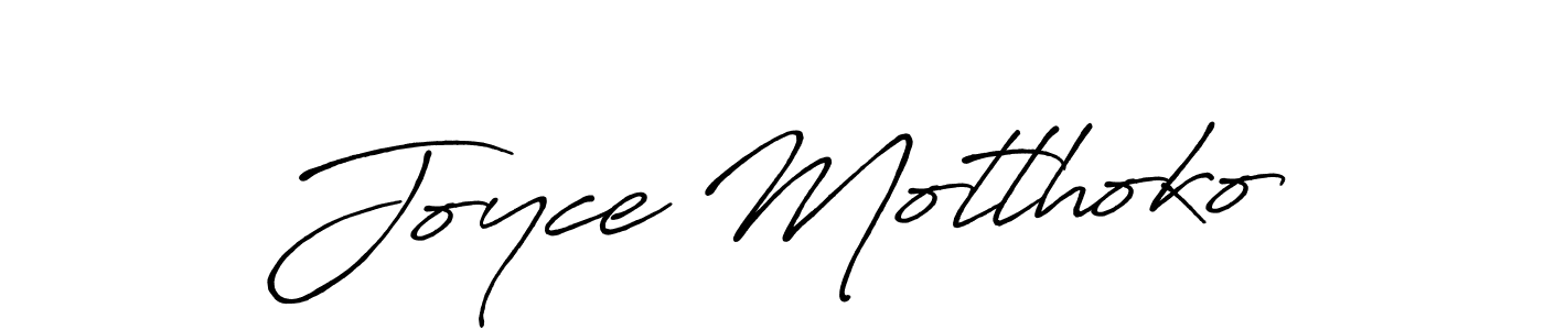 How to make Joyce Motlhoko signature? Antro_Vectra_Bolder is a professional autograph style. Create handwritten signature for Joyce Motlhoko name. Joyce Motlhoko signature style 7 images and pictures png
