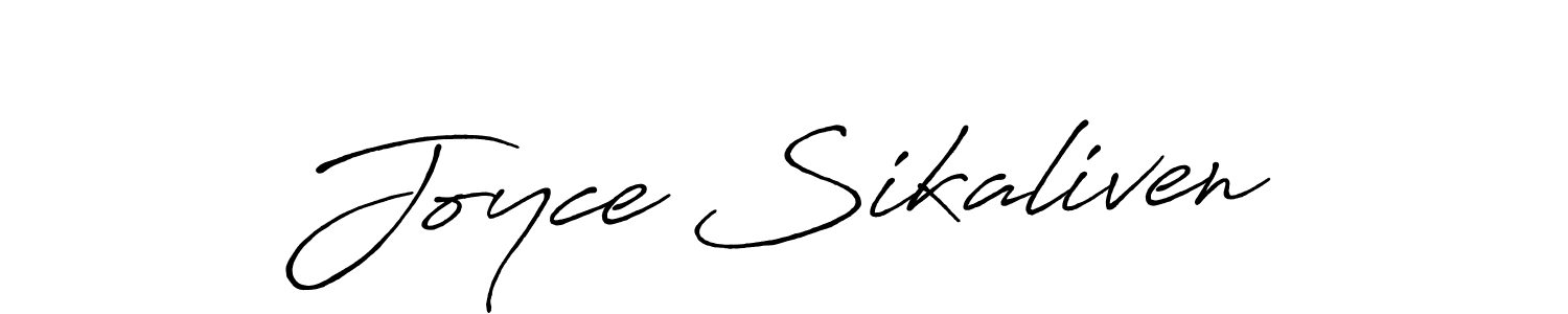 Antro_Vectra_Bolder is a professional signature style that is perfect for those who want to add a touch of class to their signature. It is also a great choice for those who want to make their signature more unique. Get Joyce Sikaliven name to fancy signature for free. Joyce Sikaliven signature style 7 images and pictures png