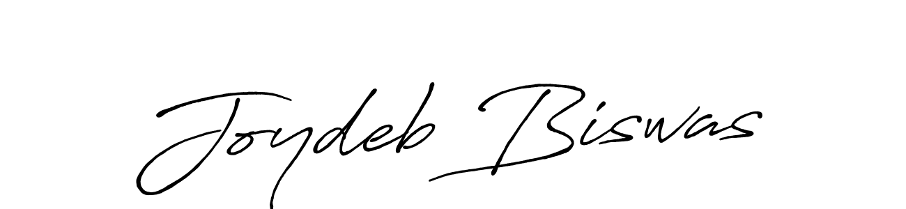 Design your own signature with our free online signature maker. With this signature software, you can create a handwritten (Antro_Vectra_Bolder) signature for name Joydeb Biswas. Joydeb Biswas signature style 7 images and pictures png