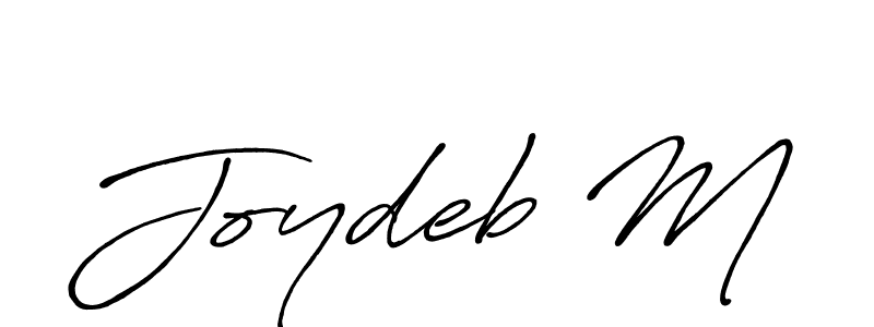 Antro_Vectra_Bolder is a professional signature style that is perfect for those who want to add a touch of class to their signature. It is also a great choice for those who want to make their signature more unique. Get Joydeb M name to fancy signature for free. Joydeb M signature style 7 images and pictures png