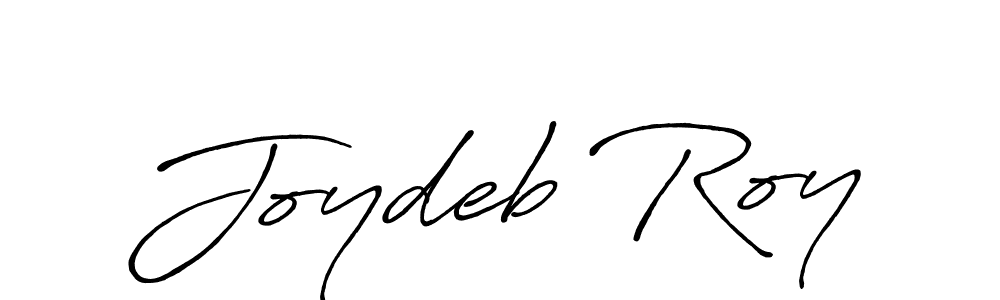 Make a beautiful signature design for name Joydeb Roy. With this signature (Antro_Vectra_Bolder) style, you can create a handwritten signature for free. Joydeb Roy signature style 7 images and pictures png