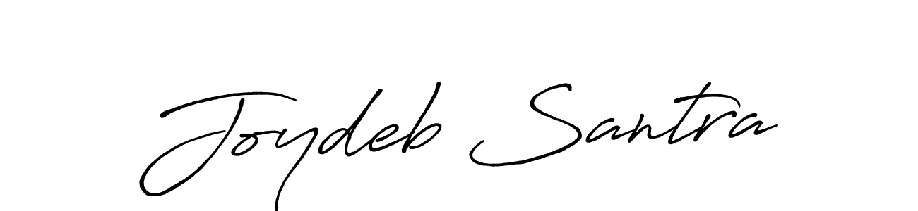 Use a signature maker to create a handwritten signature online. With this signature software, you can design (Antro_Vectra_Bolder) your own signature for name Joydeb Santra. Joydeb Santra signature style 7 images and pictures png