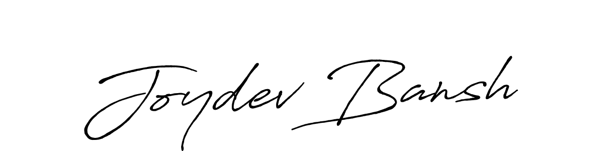 The best way (Antro_Vectra_Bolder) to make a short signature is to pick only two or three words in your name. The name Joydev Bansh include a total of six letters. For converting this name. Joydev Bansh signature style 7 images and pictures png