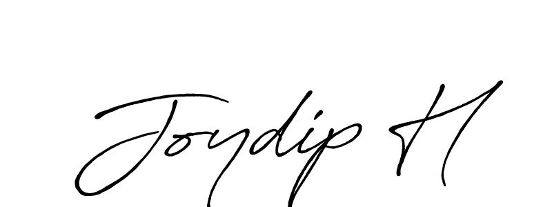 Similarly Antro_Vectra_Bolder is the best handwritten signature design. Signature creator online .You can use it as an online autograph creator for name Joydip H. Joydip H signature style 7 images and pictures png