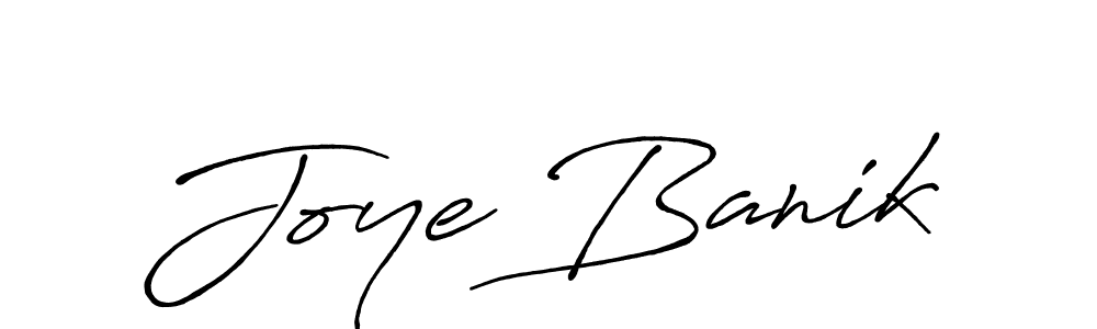 Also we have Joye Banik name is the best signature style. Create professional handwritten signature collection using Antro_Vectra_Bolder autograph style. Joye Banik signature style 7 images and pictures png