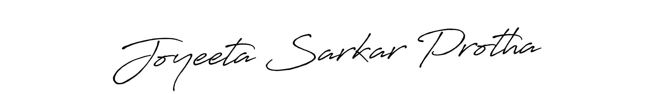 Use a signature maker to create a handwritten signature online. With this signature software, you can design (Antro_Vectra_Bolder) your own signature for name Joyeeta Sarkar Protha. Joyeeta Sarkar Protha signature style 7 images and pictures png
