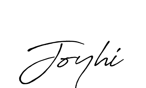 Joyhi stylish signature style. Best Handwritten Sign (Antro_Vectra_Bolder) for my name. Handwritten Signature Collection Ideas for my name Joyhi. Joyhi signature style 7 images and pictures png