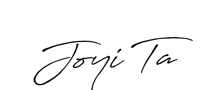 Antro_Vectra_Bolder is a professional signature style that is perfect for those who want to add a touch of class to their signature. It is also a great choice for those who want to make their signature more unique. Get Joyi Ta name to fancy signature for free. Joyi Ta signature style 7 images and pictures png