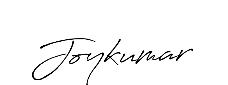 Joykumar stylish signature style. Best Handwritten Sign (Antro_Vectra_Bolder) for my name. Handwritten Signature Collection Ideas for my name Joykumar. Joykumar signature style 7 images and pictures png