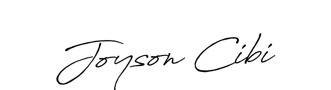 How to make Joyson Cibi name signature. Use Antro_Vectra_Bolder style for creating short signs online. This is the latest handwritten sign. Joyson Cibi signature style 7 images and pictures png