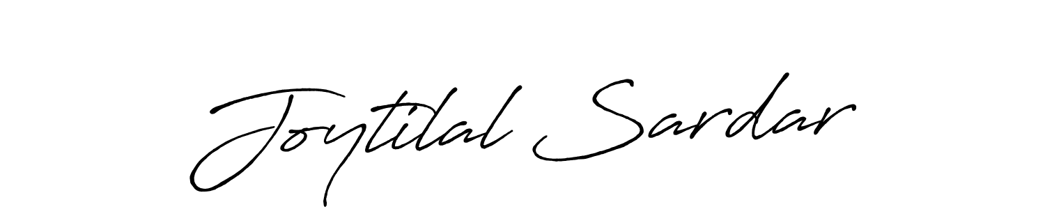 Use a signature maker to create a handwritten signature online. With this signature software, you can design (Antro_Vectra_Bolder) your own signature for name Joytilal Sardar. Joytilal Sardar signature style 7 images and pictures png