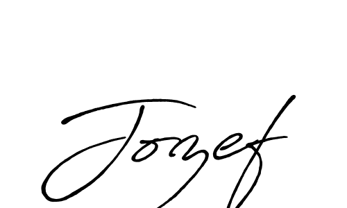 Create a beautiful signature design for name Jozef. With this signature (Antro_Vectra_Bolder) fonts, you can make a handwritten signature for free. Jozef signature style 7 images and pictures png