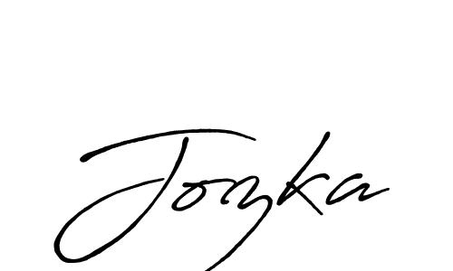 How to Draw Jozka signature style? Antro_Vectra_Bolder is a latest design signature styles for name Jozka. Jozka signature style 7 images and pictures png