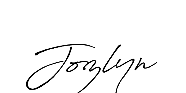 Make a beautiful signature design for name Jozlyn. Use this online signature maker to create a handwritten signature for free. Jozlyn signature style 7 images and pictures png