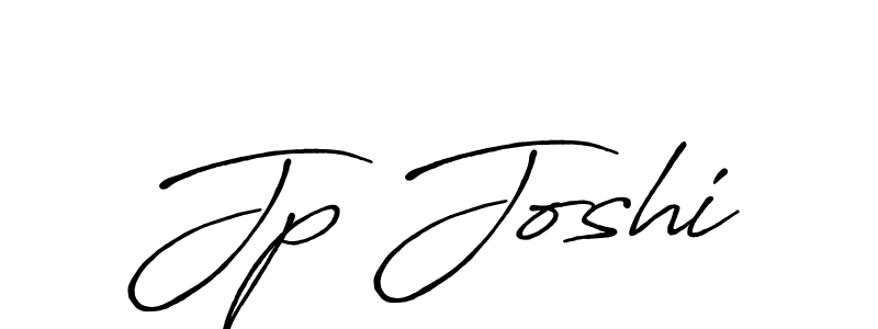 It looks lik you need a new signature style for name Jp Joshi. Design unique handwritten (Antro_Vectra_Bolder) signature with our free signature maker in just a few clicks. Jp Joshi signature style 7 images and pictures png