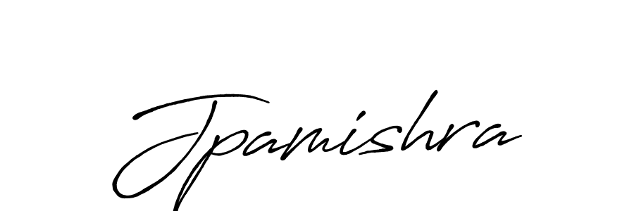 Create a beautiful signature design for name Jpamishra. With this signature (Antro_Vectra_Bolder) fonts, you can make a handwritten signature for free. Jpamishra signature style 7 images and pictures png