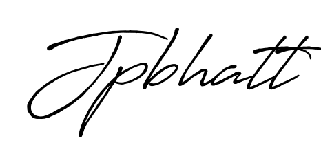Get an exclusive digital autograph for Jpbhatt. The Antro_Vectra_Bolder typeface captures the charm of real penmanship on paper. Jpbhatt signature style 7 images and pictures png