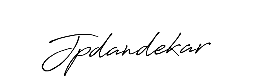 Make a beautiful signature design for name Jpdandekar. Use this online signature maker to create a handwritten signature for free. Jpdandekar signature style 7 images and pictures png