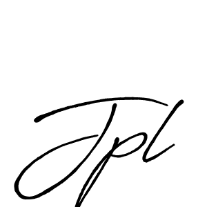 How to make Jpl signature? Antro_Vectra_Bolder is a professional autograph style. Create handwritten signature for Jpl name. Jpl signature style 7 images and pictures png