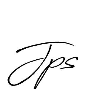 Create a beautiful signature design for name Jps. With this signature (Antro_Vectra_Bolder) fonts, you can make a handwritten signature for free. Jps signature style 7 images and pictures png