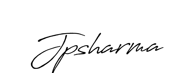 It looks lik you need a new signature style for name Jpsharma. Design unique handwritten (Antro_Vectra_Bolder) signature with our free signature maker in just a few clicks. Jpsharma signature style 7 images and pictures png