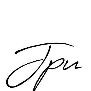 Make a beautiful signature design for name Jpu. Use this online signature maker to create a handwritten signature for free. Jpu signature style 7 images and pictures png