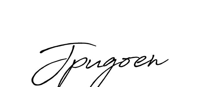 How to Draw Jpugoen signature style? Antro_Vectra_Bolder is a latest design signature styles for name Jpugoen. Jpugoen signature style 7 images and pictures png