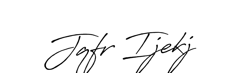 This is the best signature style for the Jqfr Ijekj name. Also you like these signature font (Antro_Vectra_Bolder). Mix name signature. Jqfr Ijekj signature style 7 images and pictures png