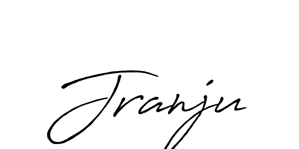 Also we have Jranju name is the best signature style. Create professional handwritten signature collection using Antro_Vectra_Bolder autograph style. Jranju signature style 7 images and pictures png