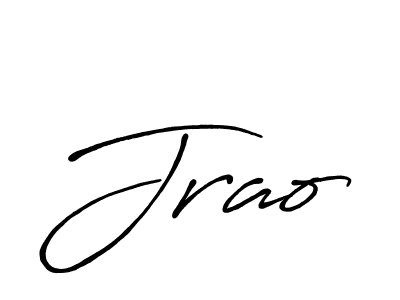 You should practise on your own different ways (Antro_Vectra_Bolder) to write your name (Jrao) in signature. don't let someone else do it for you. Jrao signature style 7 images and pictures png