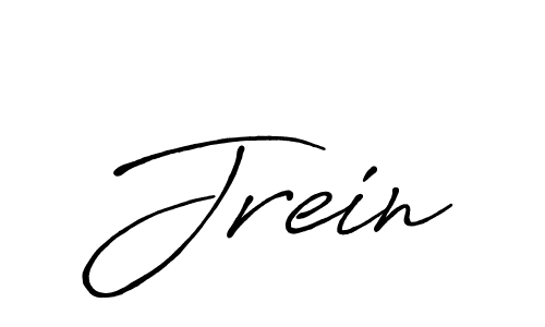 Design your own signature with our free online signature maker. With this signature software, you can create a handwritten (Antro_Vectra_Bolder) signature for name Jrein. Jrein signature style 7 images and pictures png