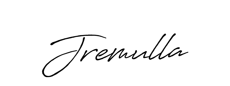 It looks lik you need a new signature style for name Jremulla. Design unique handwritten (Antro_Vectra_Bolder) signature with our free signature maker in just a few clicks. Jremulla signature style 7 images and pictures png