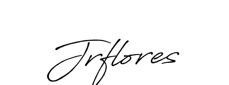 Design your own signature with our free online signature maker. With this signature software, you can create a handwritten (Antro_Vectra_Bolder) signature for name Jrflores. Jrflores signature style 7 images and pictures png