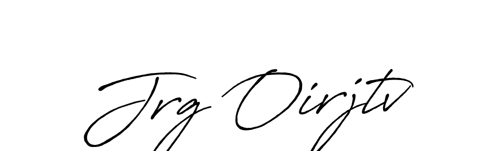 Jrg Oirjtv stylish signature style. Best Handwritten Sign (Antro_Vectra_Bolder) for my name. Handwritten Signature Collection Ideas for my name Jrg Oirjtv. Jrg Oirjtv signature style 7 images and pictures png