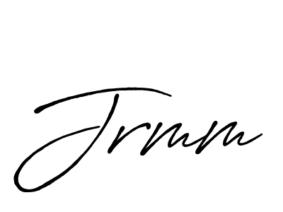 You should practise on your own different ways (Antro_Vectra_Bolder) to write your name (Jrmm) in signature. don't let someone else do it for you. Jrmm signature style 7 images and pictures png