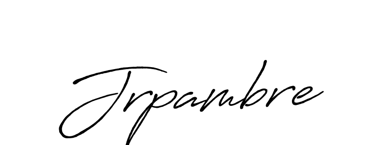 Design your own signature with our free online signature maker. With this signature software, you can create a handwritten (Antro_Vectra_Bolder) signature for name Jrpambre. Jrpambre signature style 7 images and pictures png