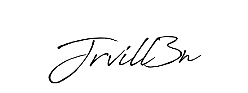 Jrvill3n stylish signature style. Best Handwritten Sign (Antro_Vectra_Bolder) for my name. Handwritten Signature Collection Ideas for my name Jrvill3n. Jrvill3n signature style 7 images and pictures png