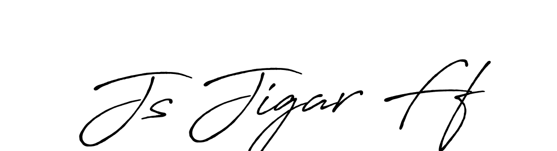 It looks lik you need a new signature style for name Js Jigar Ff. Design unique handwritten (Antro_Vectra_Bolder) signature with our free signature maker in just a few clicks. Js Jigar Ff signature style 7 images and pictures png